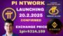 PI NETWORK MAINNET LAUNCH February 20, 2025 PRICE $314,159