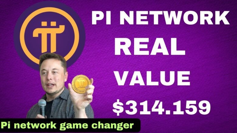 PI NETWORK THE GAME CHANGER.1PI=4.159 REAL VALUE