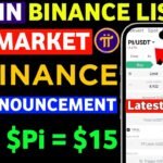 Pi Coin Binance Pre Market Update🚨 | Pi Network Latest Update | Pi Network Update | Pi Coin Update