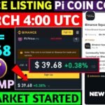 Binance Pi Listing at 6:00 UTC ✅ | Pi Network News Today | Pi coin New Update | Pi Coin Price Today