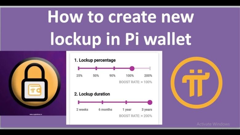 Pi Network: How to Create New Lockup in Pi Wallet Updated | Lockup Percentage | Lockup Duration