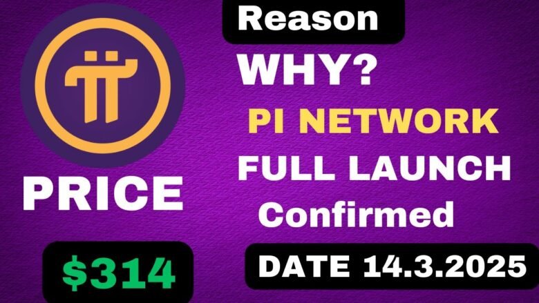 WHY PI NETWORK FULL LAUNCH DATE 14.2.2025  CONFIRMED GCV PRICE